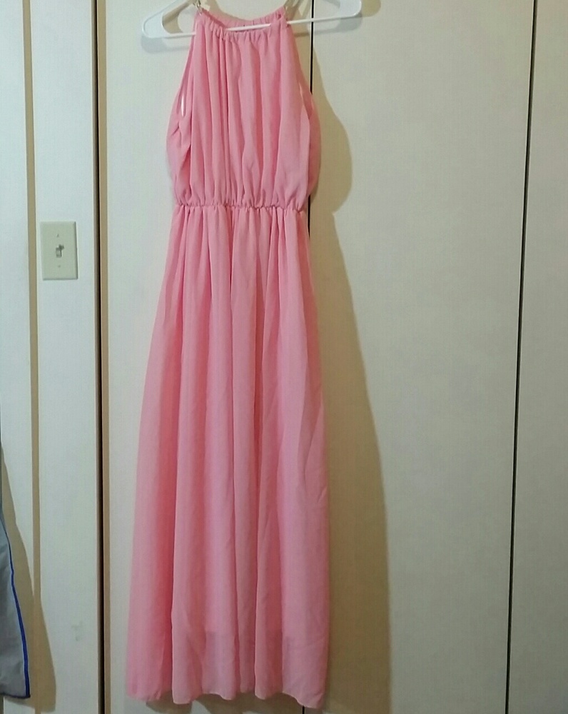 Chiffon maxi dress